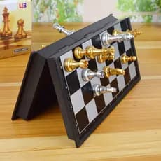 Xadrez Magnético Grande Tabuleiro Jogo Dobrável 32x32 Chess Portátil Adulto Crianças Profissional