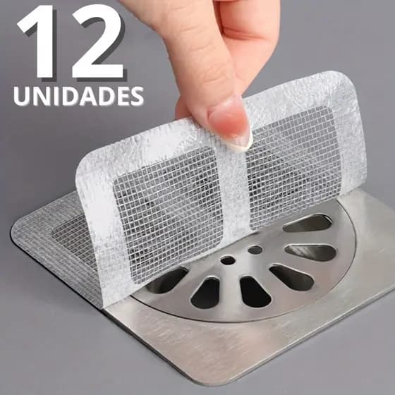 Tela Para Ralo De Banheiro Adesivo Protetor De Ralos Rede Protetora Telinha Adesiva Cozinha Casa