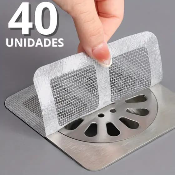 Tela Para Ralo De Banheiro Adesivo Protetor De Ralos Rede Protetora Telinha Adesiva Cozinha Casa