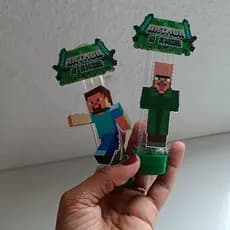 Aplique para Tubete 13cm Personalizado (Qualquer Tema) – Decoração Festa Infantil e Lembrancinha