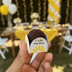 ENVIO RÁPIDO - Forminhas de doce Jardim das Margaridas – Forminhas para Doces – Jardim das Margaridas