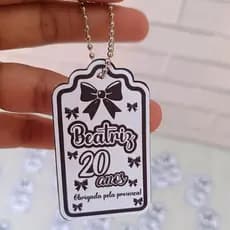 TAG Lembrancinha - Cartão Agradecimento - Festa -  Aniversário - Personalizados