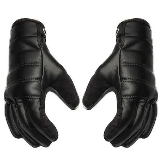 Luva Motoqueiro Para Frio Forrada Corta Vento NDK LUVA GROSSO DE COURO (HOMENS)