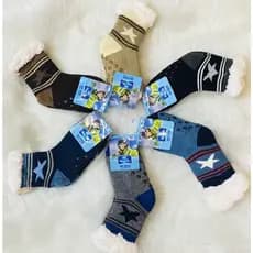 Meias De Carneiro Infantil Masculina