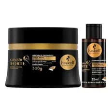 KIT MASCARA + COMPLEXO FORTALECEDOR CAVALO FORTE - HASKELL