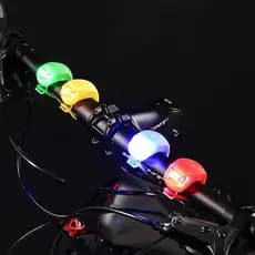 Kit 2 Lanternas De Segurança Bicicleta Led Farol Bike Par Dianteira Traseira