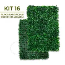 16 Placas Buchinho Parede Artificial Muro Inglês 40x60cm