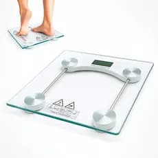 Balança Corporal Digital Até 180kg Com Vidro Temperado Premium