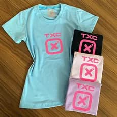 Camiseta T-shirt TXC Country Feminina Infantil Menina TAM 2 AO GG Muladeira Rodeio Cavalgada Vaquejada