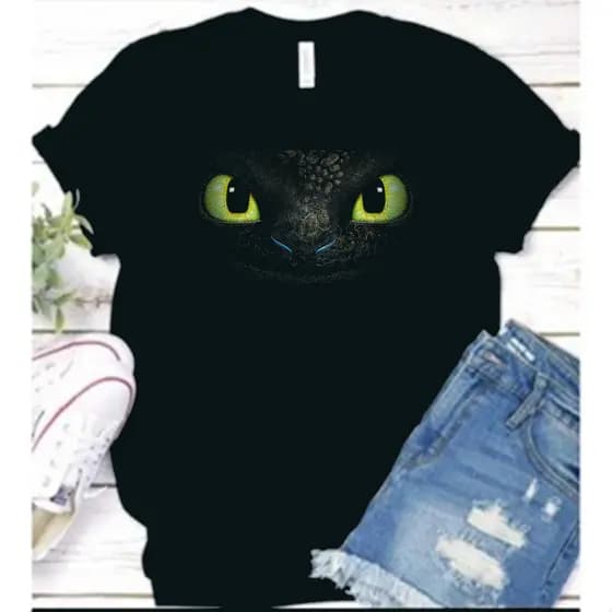 Camiseta BANGUELA de como treinar seu dragão, arte em HALFTONE 100% algodão!