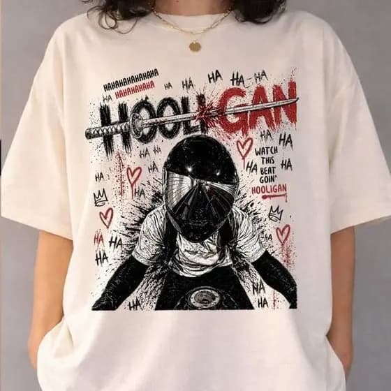 Camiseta Unissex BTS Hooligan Rider Arirang Street Style 100% algodão para envio imediato