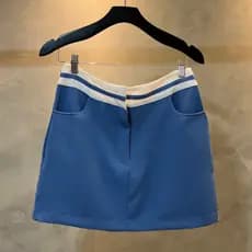 Saia feminino / saia curto / alfaiataria/liso/basica/moda feminina/saia curto OL131