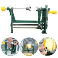 Descascador De Laranja Limão Máquina Manual Manivela Máquina Prático Maça Frutas