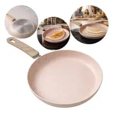 Tapioqueira Indução Frigideira Cerâmica Omelete 22cm Bege