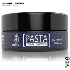 Pomada Finalizadora Matte Efeito Seco Modelagem Natural Force Men Facil Aplicação 120g