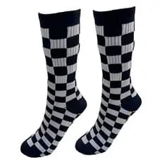Meia Cano Alto Estampas Diversas Algodão Sport Skate Unissex 37 Ao 43