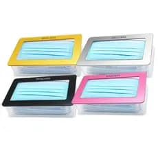 Porta Mascara Descartavel Suporte Organizador Mesa Acrílico
