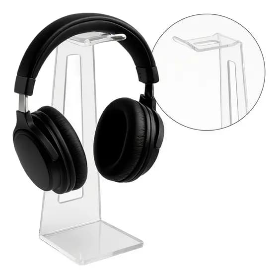 Suporte Fone De Ouvido Headset Headphone Mesa Gamer Headfone Minimalista Organização Home Office