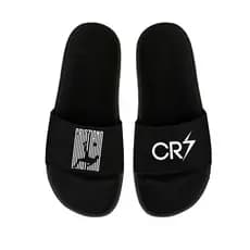 Chinelo Slide Estampado CR7 Futebol Bicicleta Conforto Unissex