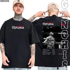 Camiseta Ilia Topuria Lutador El Matador MMA UFC Invicto Camisa Basica e Oversized Algodão