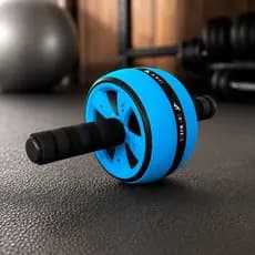 Roda Abdominal Aço Academia Resistente - Treino Completo em Casa - Com Pegadores Ergonômicos