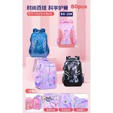Mochila Infantil 3-6-14 Multifuncional De Grande Para Capacidade Estudantes / Escolas Estilo Leve BX-20