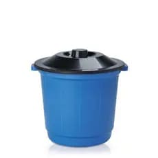 Kit 3 Cesto Lixeira 10 Litros Fechado Com Tampa