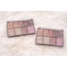 Paleta Marble Gel Iluminador, Blush e Corretivo Alta Pigmentação | Maquiagem