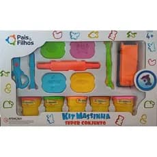 kit de Massinha - Super conjunto - Diversão, criatividade e aprendizado - Presente ideal para criança