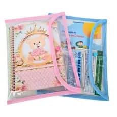 Necessaire para Caderneta de Vacinação Capa Plástica Protetora Documentos