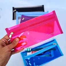 Estojo Bucal Personalizado com Nome Porta Kit Higiene Viagem Escova de Dente Escolar Creche