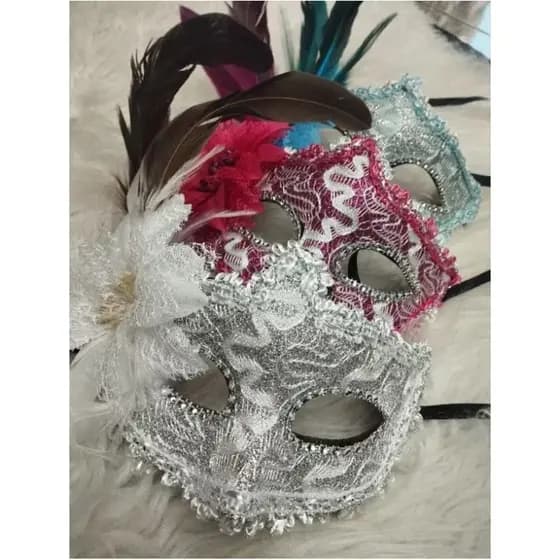 máscara de carnaval/mascara de brilho/mascara de fantasia