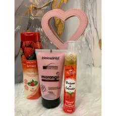 kit de banho premium/sabonete íntimo/perfume íntimo/esfoliante