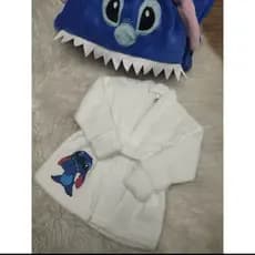 Roupão para bebê/Roupão para ensaio fotográfico/Roupão do lilo stitch