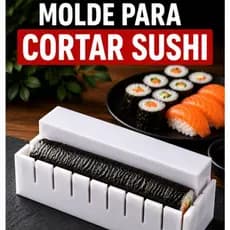 Molde Para Cortar Sushi Profissional Uniforme Rápido E Prático Forma