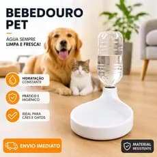 Bebedouro Pet Automatico Inteligente Dosador Fonte De Água Cães E Gatos