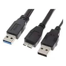 Cabo Y USB 3.0 Micro B para HD Externo 1M
