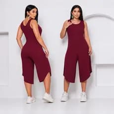 Pantacourt  Envio Rápido regata Midi Feminina - Estilo e Conforto