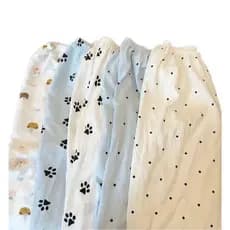 Bonito Dos Desenhos Animados Polka Dot Pijama Calças Femininas Macio Solto Verão Lounge Casuais Homewear