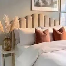 Envio Full Kit 18 Cabeceiras Nuvem 60x20 Estofada Premium Modulada Para Cama Box De Casal