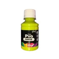 Tinta PVA Fosco Gliart: Verde Maça  - 100ml  VENC. 03-2026