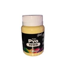 Tinta PVA Fosco Gliart: Amarelo Bebe - 100ml VENC.08-2026