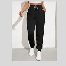 Calça moletom feminina academia moleton