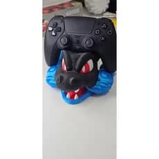 Mega Charizard X Busto 3D Print Pokémon Preto Azul Decoração Geek Gamer