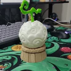 Moku Moku No mi - Fruta Smoker One Piece decoração