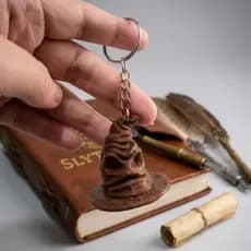 Chaveiro Chapéu Seletor Harry Potter - Colecionável 3D