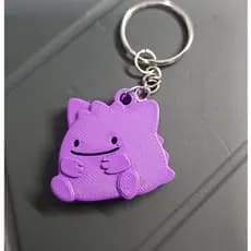 Chaveiro Pokemon Gengar Ditto