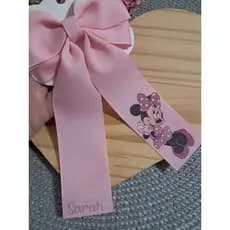 Laço Minnie, Laço com pontas, Laço Infantil