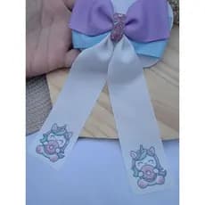 Laço Unicórnio, Laço na Presilha, Laço Roxo, Laço Azul, Laço Branco, Laço Personalizado
