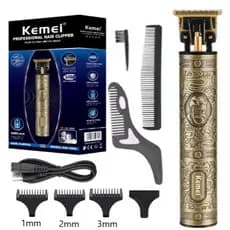 Cortador Aparador de Cabelo e Barba Kemei KM-700D